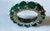 Modern 35 Pointer Each 4.5 Carat Emerald Anniversary Eternity Band / Ring in Platinum For Sale - Image 3 of 8