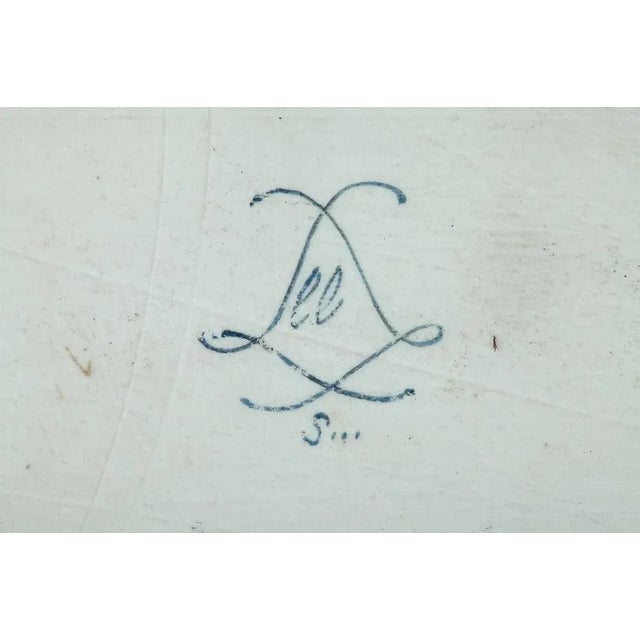 19th-Century Blue Porcelain Cup in the style of Sevres For Sale - Image 10 of 11