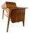 John Van Koert for Drexel Profile Mid Century Leather Top Walnut Desk For Sale
