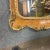 Camel Vintage Italian Regency Empire Large Scale Burl Wood and Gilt Wall Mirror For Sale - Image 8 of 11