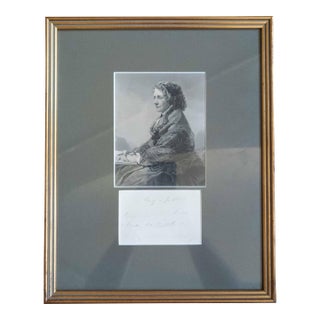19th Century Signed Autograph Letter by Harriet Beecher Stowe 1888 For Sale