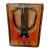 Vintage Philco Tombstone Tube Radio Lyre Shaped 1935 For Sale