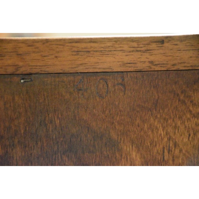 1960s Refinished Paul McCobb for Calvin Walnut Dresser Nightstand Chest For Sale - Image 11 of 11