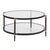 Chadid Round Glass Coffee Table For Sale - Image 6 of 7