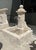 French Country French Carved Limestone Fountain, Single Pillar With Ball Finial From Provence For Sale - Image 3 of 17
