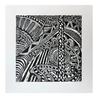 Ruth Leaf Carnival 2, Variant C. 2000 Reproduction Print For Sale