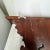Brown Mahogany Hand Carved Coat / Hat Rack With Shelf For Sale - Image 8 of 9
