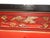 Vintage Chinese Asian Red & Black Lacquer W Gold Trim Side Table, Altar Table For Sale - Image 15 of 16