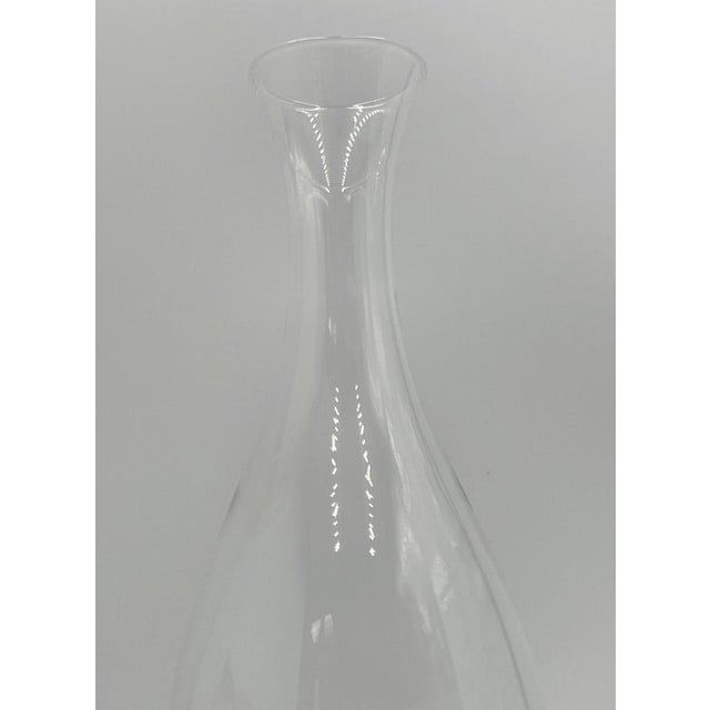 Aldo Cibic for Paola C Pims Signed Italian Blown Glass Bottle Vase For Sale In Los Angeles - Image 6 of 11