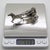Vintage Italian Handmade Genuine Sterling Silver 925 Romantic Carriage Figurine For Sale - Image 10 of 11
