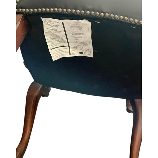 Upgrade Your Home With This Pair of Vintage Stanley Furniture Leather Armchairs. For Sale - Image 10 of 10