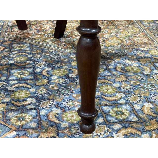 Brown Set of French Chairs in Mahogany For Sale - Image 8 of 17