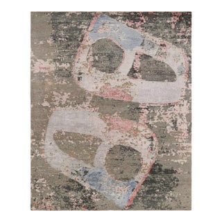 Rug & Kilim’s Modern Abstract Rug in Polychromatic Patterns For Sale