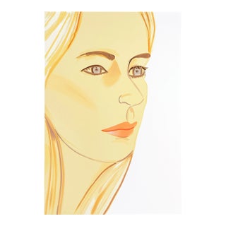 Alex Katz, Nicole 2 Silkscreen Print, Hand Signed, Pp 4/4, 59 X 40 Inches For Sale