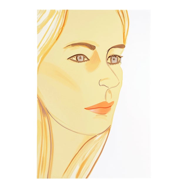 Alex Katz, Nicole 2 Silkscreen Print, Hand Signed, Pp 4/4, 59 X 40 Inches For Sale