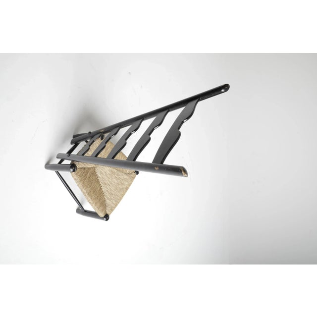 Chair in Wood and Wicker attributed to Gio Ponti for Casa and Giardino, 1939 For Sale - Image 9 of 10