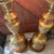 Vintage James Mont Style Brass Table Lamps With Wood Bases - Pair For Sale - Image 9 of 18