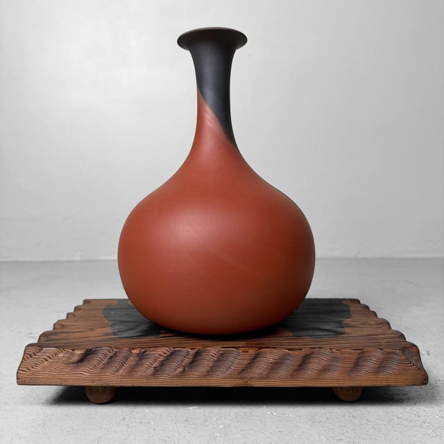 Vintage Ikebana Vase, 1980s For Sale - Image 9 of 15