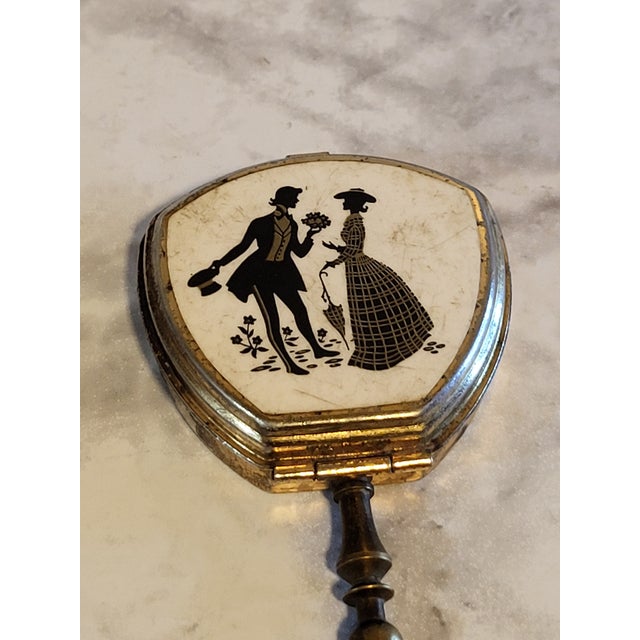 Victorian Mid 20th Century Portable Ashtray Courting Couple For Sale - Image 3 of 14