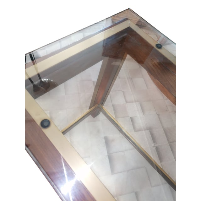 Coffee Table with Glass Shelves, 1960s, in Flawless conditions. Designed 1950 to 1959