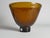 Brown Glass Bowl with Face Motif by Wiktor Berndt for Flygfors, Sweden, 1960s For Sale - Image 4 of 14