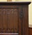Mid-Century Modern Quality Custom Solid Dark Oak Armoire Double Door c.1940's For Sale - Image 3 of 10