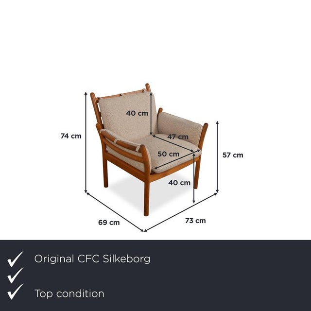 with this armchair, you'll bring a true masterpiece of Danish design into your home. The "Genius" armchair, designed by...