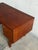Vintage Danish Teak Executive Desk Mid Century Modern Writing Desk Finished Back Office Desk For Sale In Los Angeles - Image 6 of 10
