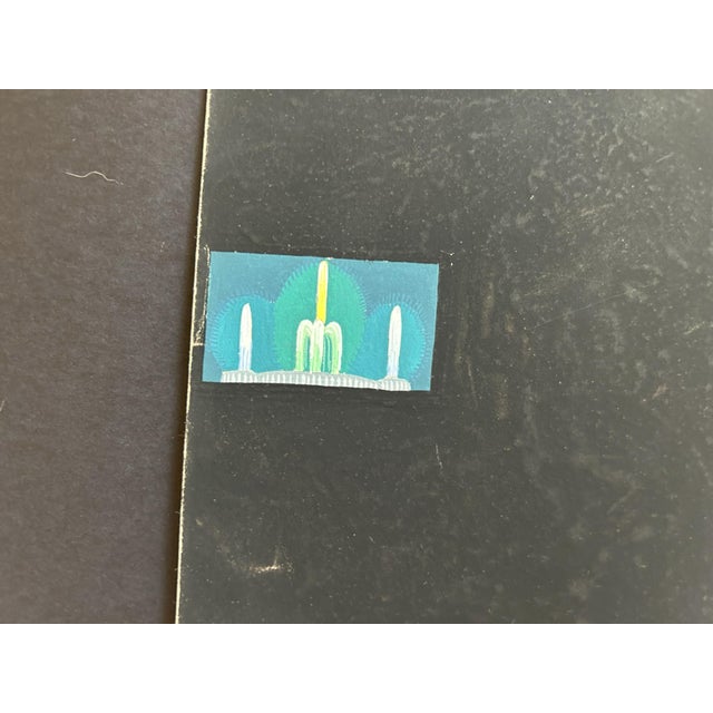 Erté (Romain De Tirtoff), Harmony, 1930s, Tempera on Cardboard For Sale - Image 4 of 8