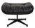 Set of Vintage Lounge Chair and Ottoman by Charles & Ray Eames for Vitra, 1990s, Set of 2 For Sale - Image 10 of 16