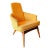 Pearsall Style Highback Reupholstered Chair Vintage MCM For Sale