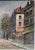 Mid 20th Century Oil Painting Paris France Cityscape Attrib. To Caroline Burnett, Signed For Sale - Image 5 of 6