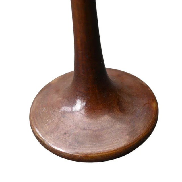 Japanese patinated bronze vase from the Meiji period (1867-1912) Height 12 cm