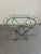 Metal Vintage Campaign Tray Table For Sale - Image 7 of 9