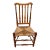 A Antique Country Bannister Back Side Chair, New England, Circa 1750’s For Sale