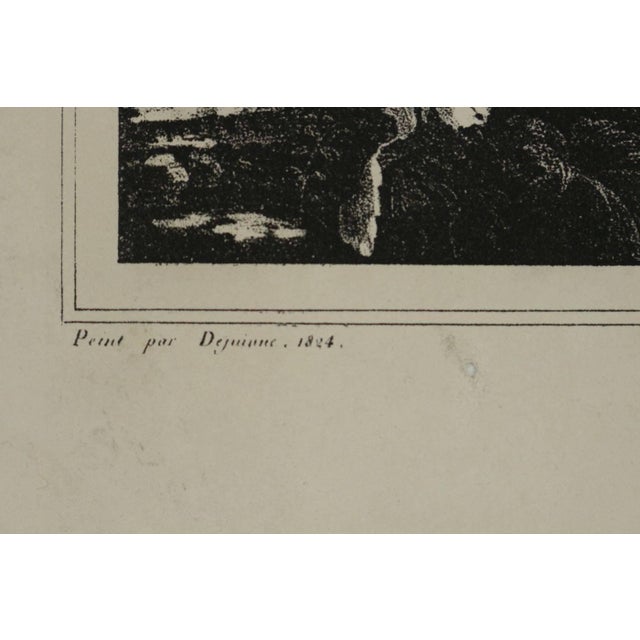 Lithograph Engraving of House de Tasso Torquato For Sale - Image 5 of 8