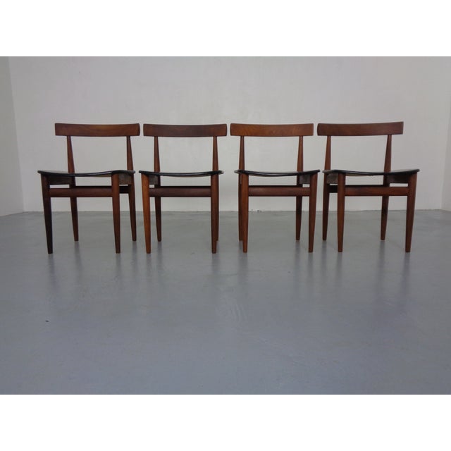 Roundette Teak Table & Chairs from Hans Olsen, Denmark, 1950sm, Set of 5 For Sale - Image 11 of 18