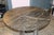 Round Table in Portoro Marble and Steel, Italy, 1970s, in Very Good conditions. Designed 1970 to 1979
