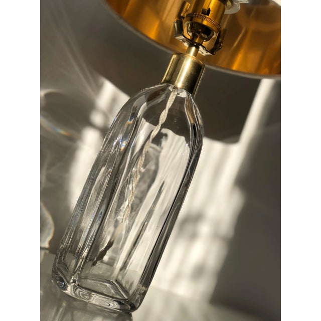 Glass Table Lamp RD-1406 by Carl Fagerlund for Orrefors For Sale - Image 3 of 9