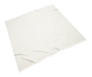 Holbox Beach Blanket in Linen/White
