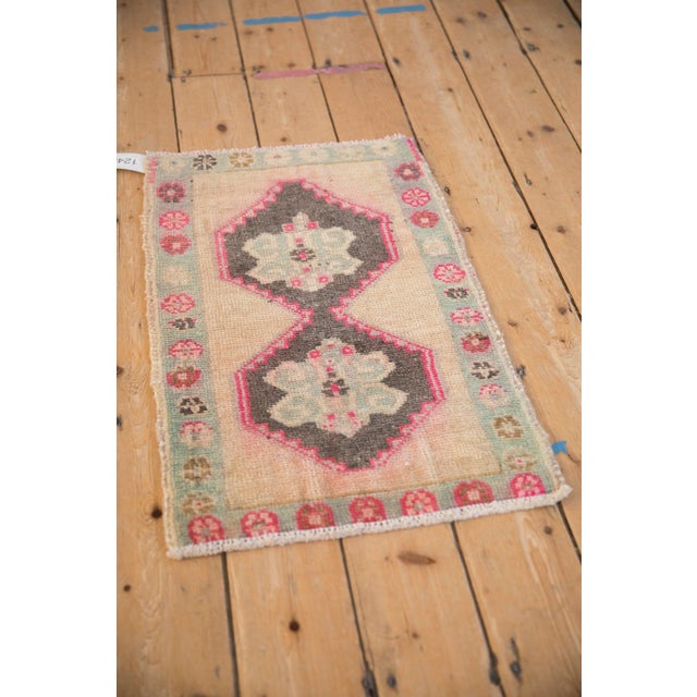 Textile Vintage Distressed Kars Rug Mat - 1'8" x 2'7" For Sale - Image 7 of 9