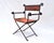 A Pair of Italian Savonarola Iron & Leather Campaign Chairs For Sale - Image 10 of 12