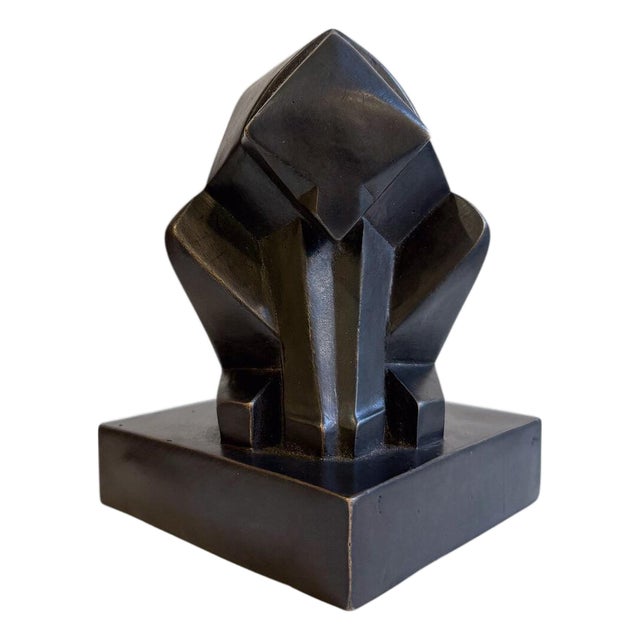 Cubist Sculpture Monkey by Jöel Martel, 1935 For Sale