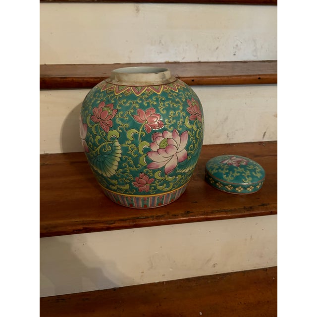 Late 19th Century Late 19th Century Chinese Ginger Jar For Sale - Image 5 of 6