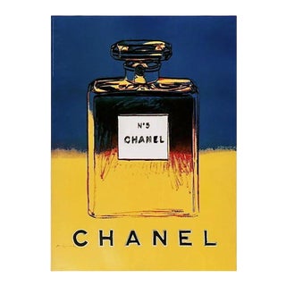 1997 Andy Warhol, "Chanel Blue" Poster For Sale