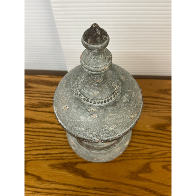 Mid 18th Century Aidan Gray Architectural Zinc Spire For Sale - Image 5 of 12