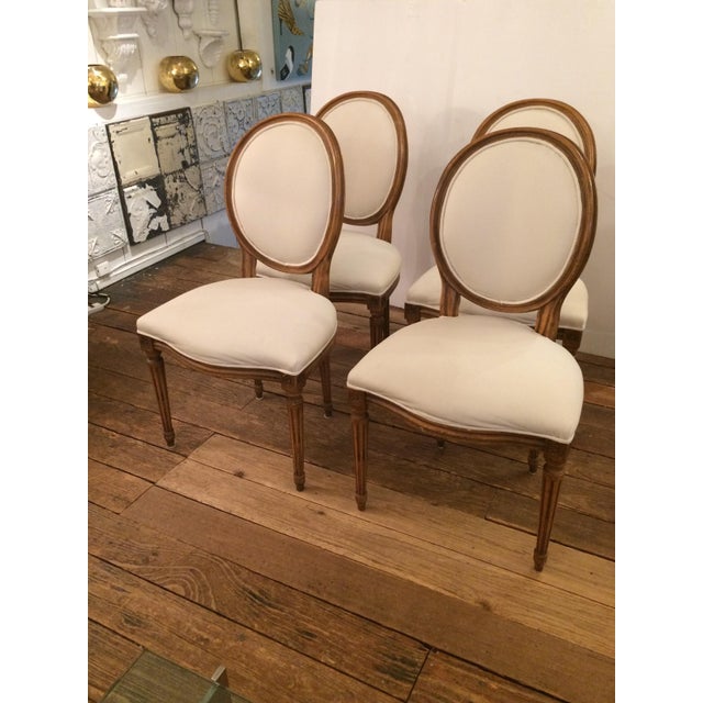 French Style Dining Chairs by Baker Set of 4 Chairish