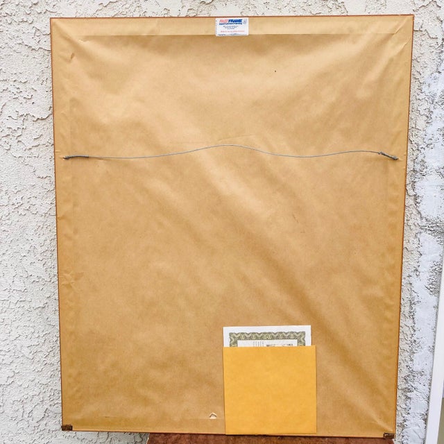 Signed 1980s Joanna Zjawinska Serigraph "Love Life and Money Part 1" For Sale - Image 12 of 12