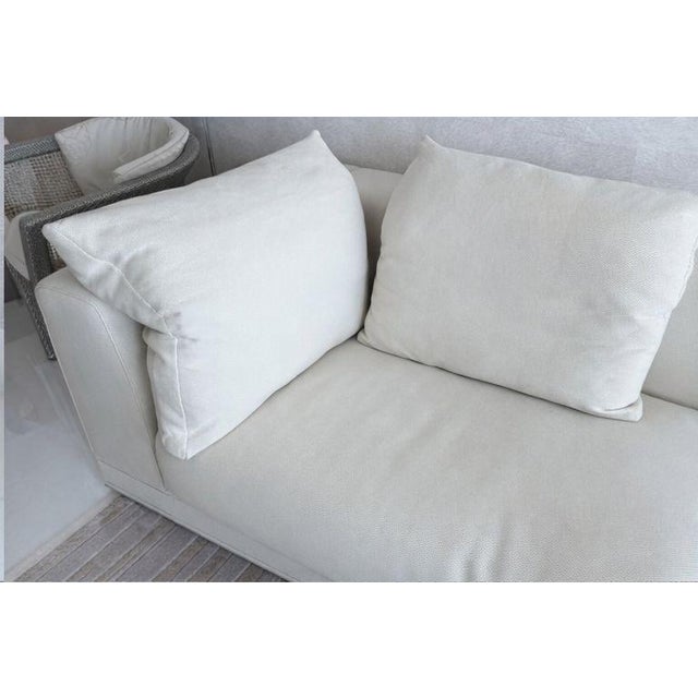 Fendi Fendi Casa Luxury Sofa White – Made in Italy For Sale - Image 4 of 12