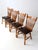 Vintage Spindle Back Dining Chairs Set of 4 For Sale - Image 6 of 18